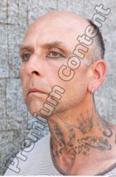 Head Man Tattoo Casual Average Street photo references